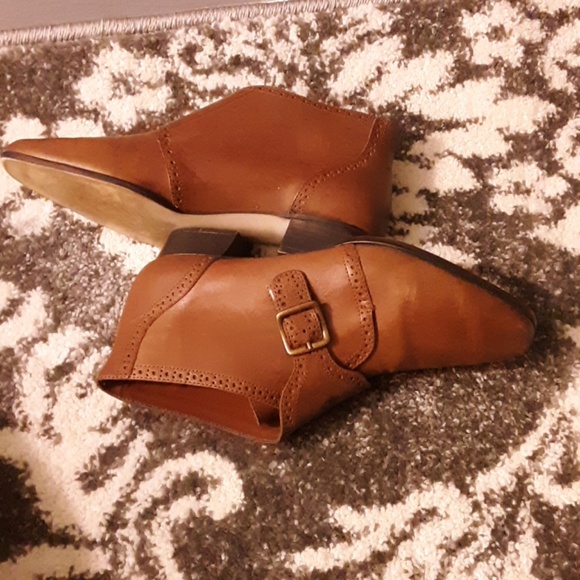 Calico leather low boots - Picture 7 of 8